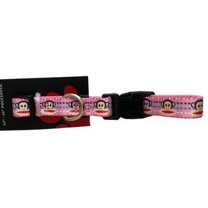 Paul Frank Julius Pink Small Dog Collar NWT